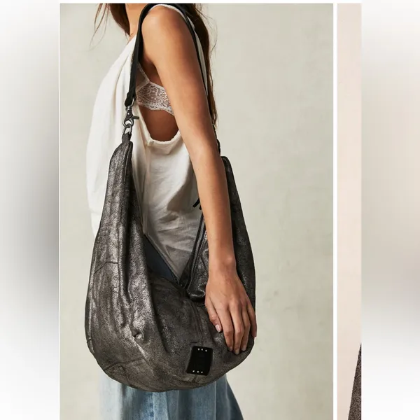 FREE PEOPLE‎ WE THE FREE Sparta Sling Bag in Pyrite NWT - Image 2