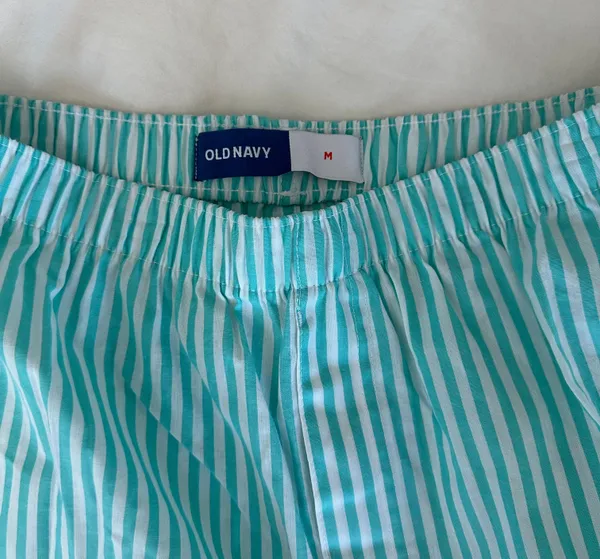 Old Navy Blue striped boxer shorts - Image 3