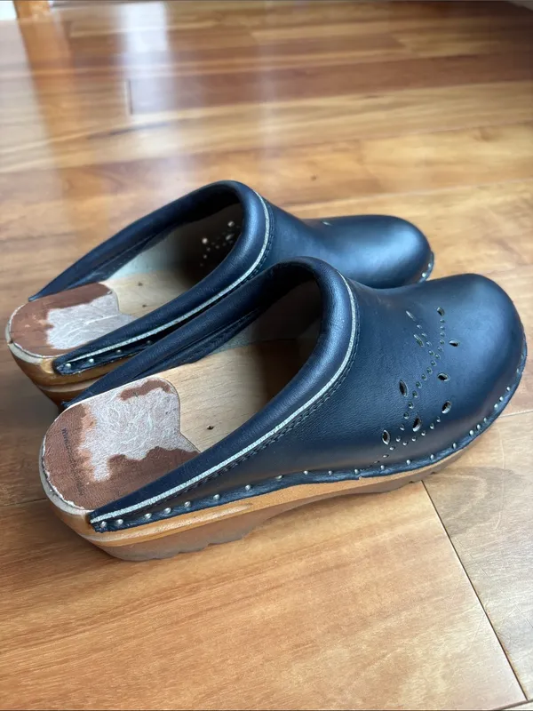 Swedish clogs Blue Size 7 - Image 3