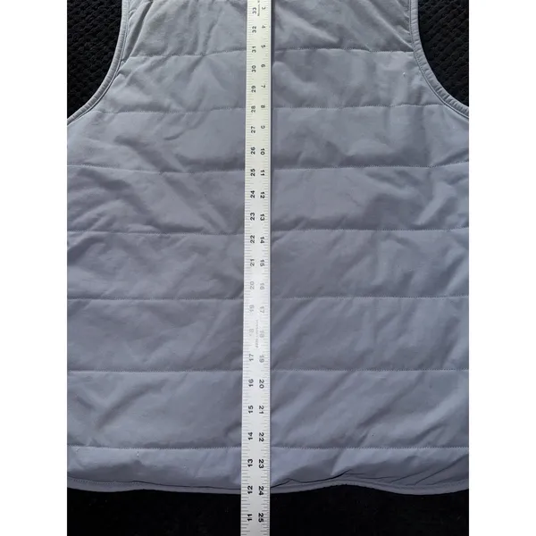 Carhartt Vest Women's Blue Quilted Reversible Sherpa Lined Fleece Workwear Sz M - Image 8