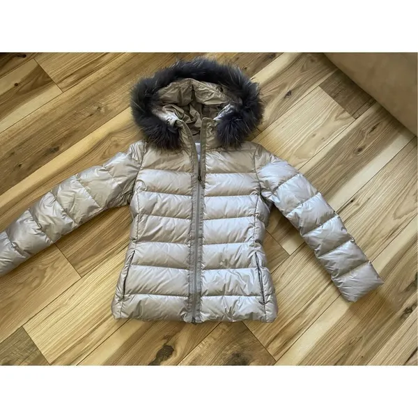 Moncler down  grey jacket for women size 02.(M) - Image 2