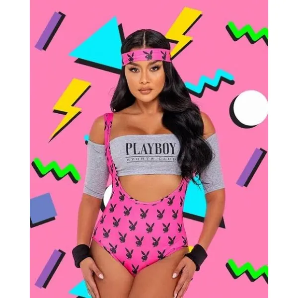 Playboy Retro Physical Costume Size XL - Image 3