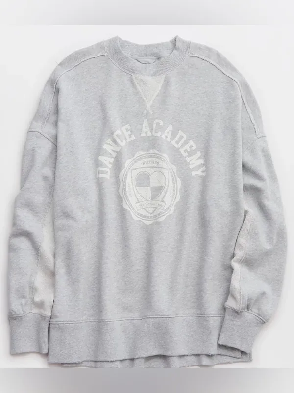 Aerie Big Chill Crew Sweatshirt Dance Academy - Image 5