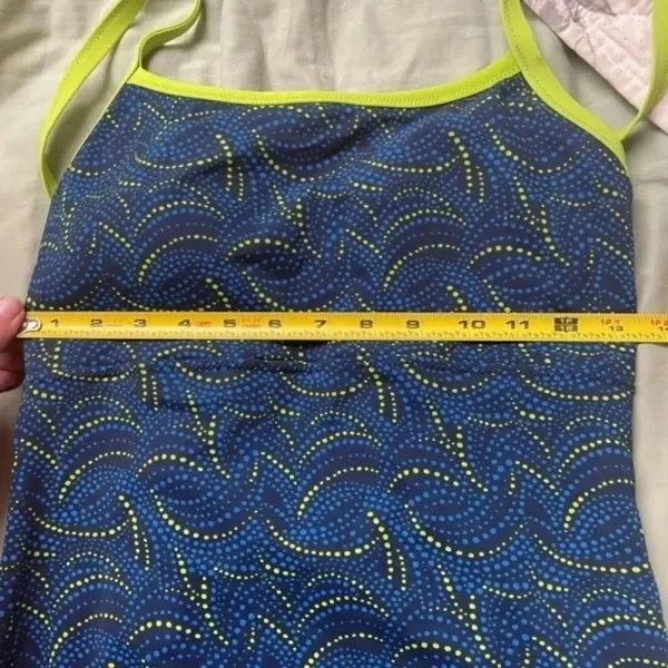 Speedo Reversible One Piece Swim‎ Suit Size S Small EUC! - Image 4