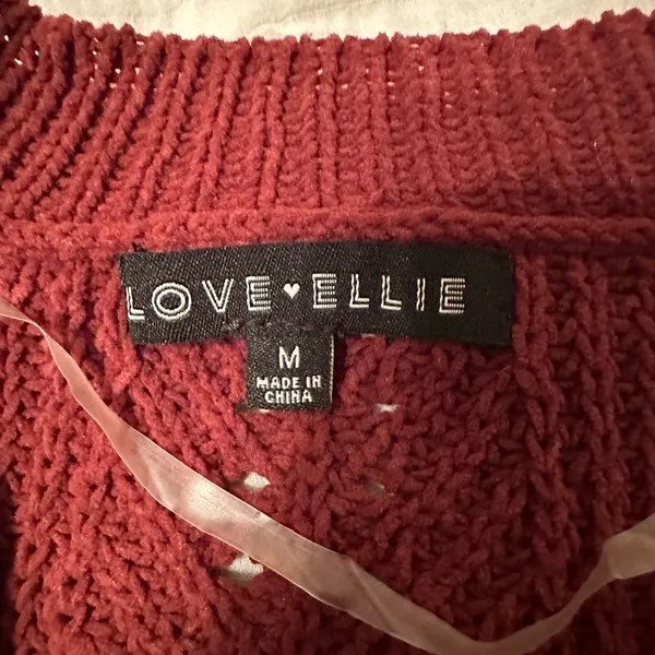 Love Ellie Open Knit Cardigan - NWOT - Size M - Image 5