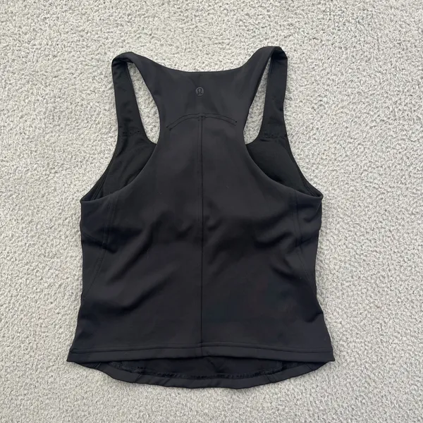 Lululemon InStill Tank Top Black Athletic Athleisure Workout Women's 6 - Image 2