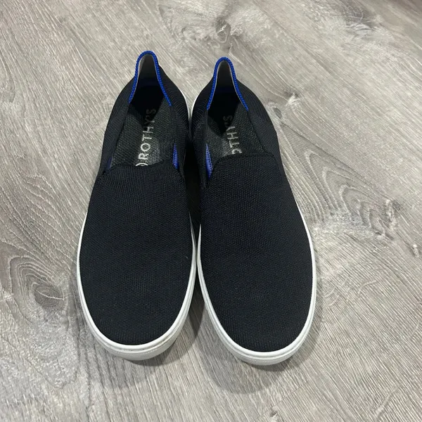 Rothy's The Original Slip On Black Sneaker Size 8 - Image 3