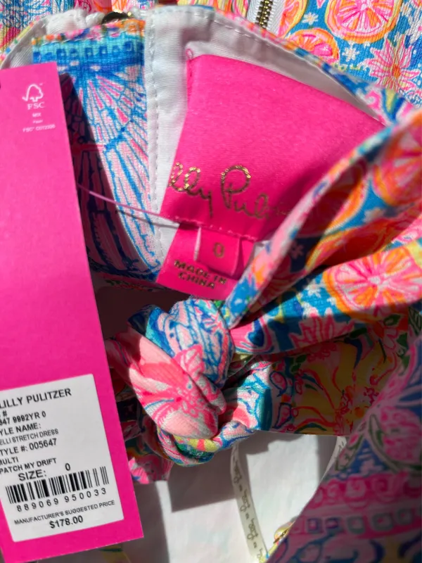 Lilly Pulitzer Mini Dress Pink pattern - Image 3