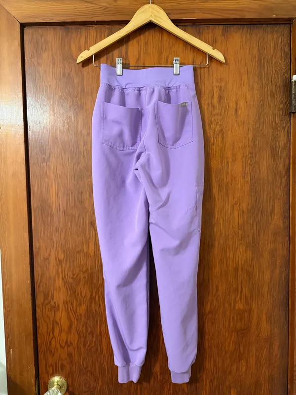 Lavender FIGS Scrub Pants - Image 2