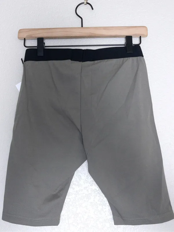 NWT Fear of God ESSENTIALS Biker Shorts XS Charcoal Athletic High Waisted - Image 8