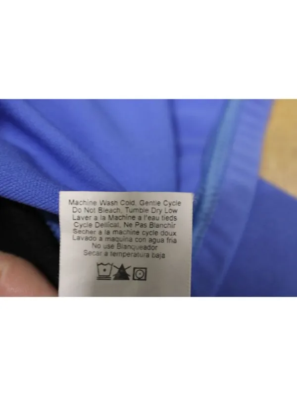Pearl Izumi Size L Blue Periwinkle Black Sleeveless Cycling Jersey 3 Pocket Back - Image 8