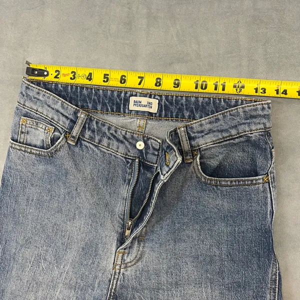 Baum und Pferdgarten Naima Jeans Womens Blue Two Tone Wide Leg 36 Streetwear - Image 3