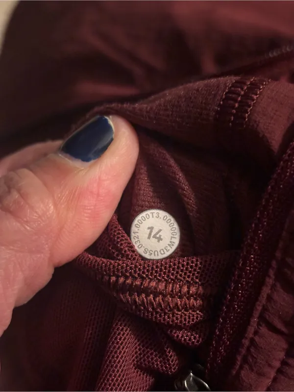 Lululemon Sights Seen Jacket ref Merlot size 14 Purple - Image 8