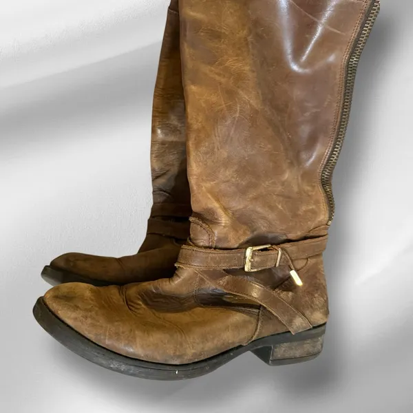 Steve‎ Madden Leather Boots as is - Image 4