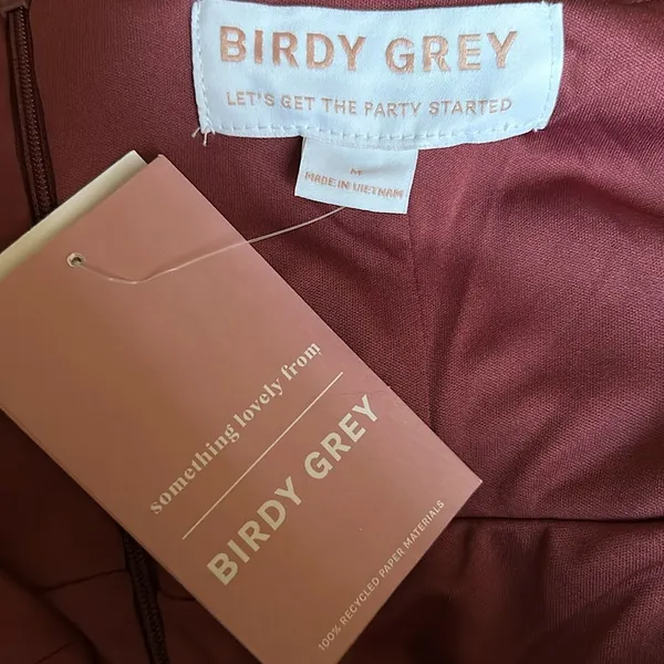 Birdy Grey ASH DRESS, SIZE M, CREPE ROSEWOOD, NWT - Image 7