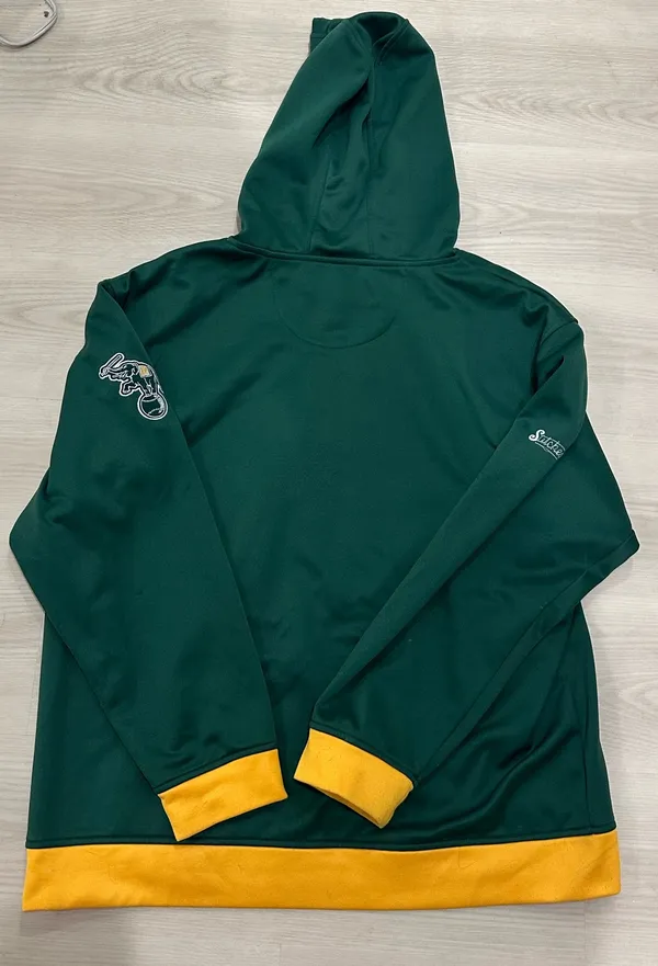 Oakland Athletics Sweatshirt Green Size L - Image 2