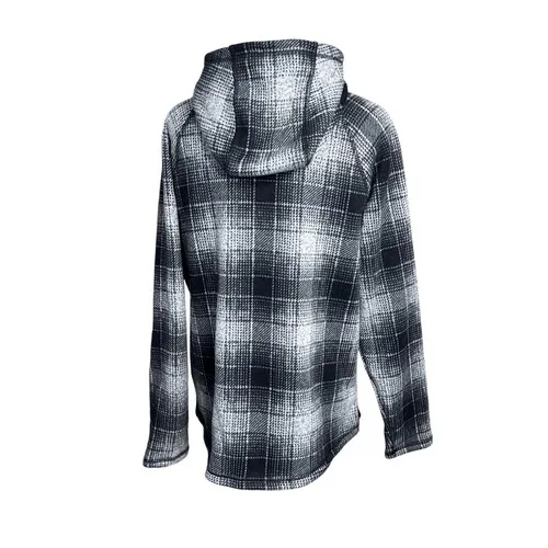 The North‎ Face Crescent Hooded Pullover Buffalo Plaid Hike Camp LATHE Gorpcore - Image 4