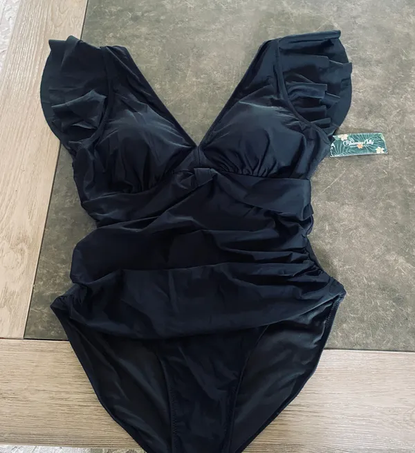 Blooming Jelly Tummy Control One Piece Full Coverage Plus Size  Retro Ru… - Image 9