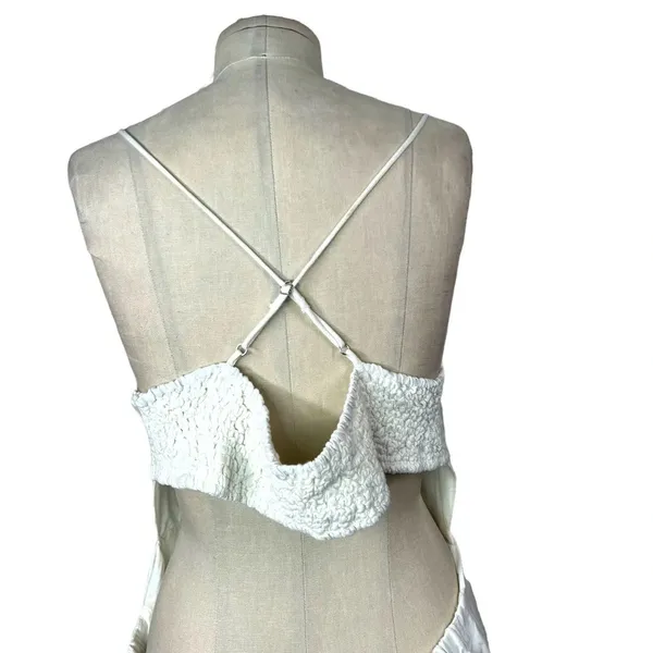 Anthropologie Maeve Colorblocked Contrast Midi Dress White Black‎ Size US XL - Image 7