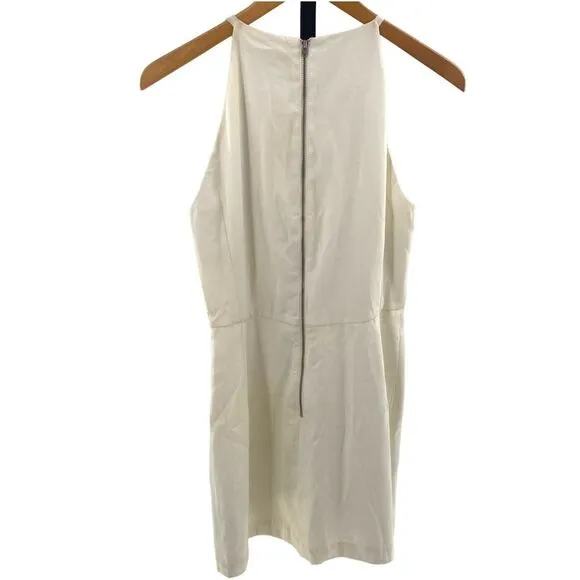French Connection Size 8 Beaded White Mini Dress‎ Graduation Party Bridal NWT - Image 6