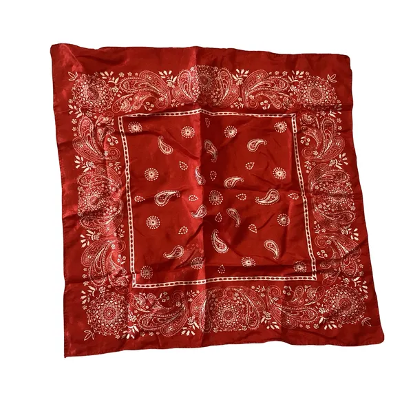Classic Red Bandana - Image 3
