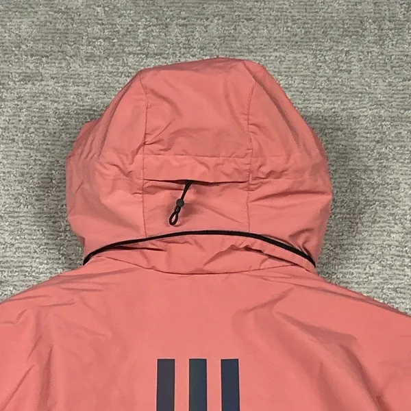 Adidas MyShelter Parka Rain.RDY Womens Large Jacket 4 In 1 Coat Hazy Rose Pink - Image 13