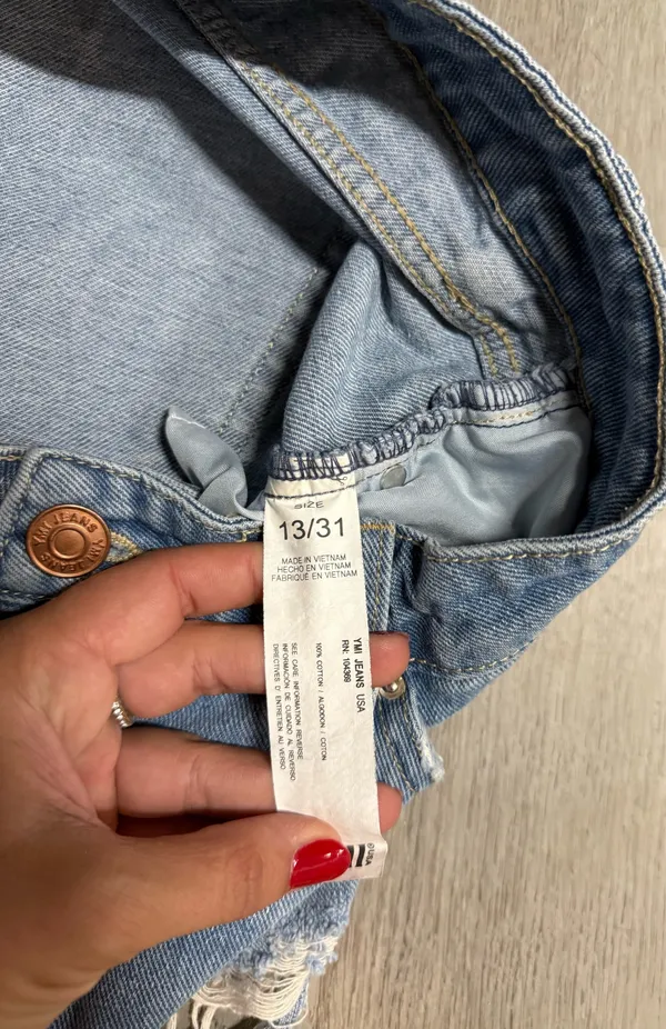 Ymi festival denim shorts - Image 6