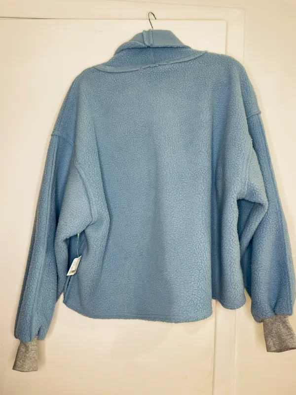 Free People Fleece Sweater - Image 3