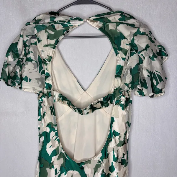 Astr The‎ Label Florecita Floral Cream & Green Dress - Image 9
