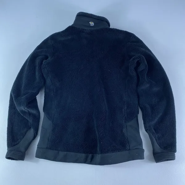 Mountain Hard Wear Jacket‎ Women's Small Fuzzy Fleece Full Zip Black Ladies - Image 6