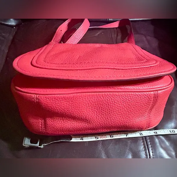 Coral Marc Jacobs Empire City crossbody bag Red Empire City grained leather - Image 4