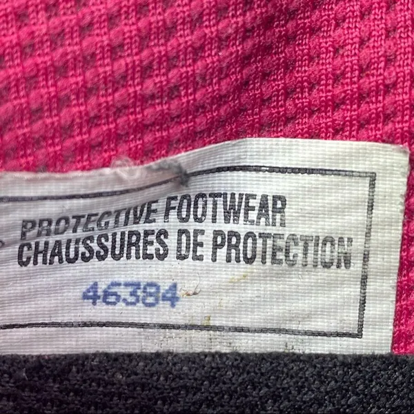 Reebok‎ RB454 Anomar Safety Work Shoes Sneakers Black Pink 6 - Image 10
