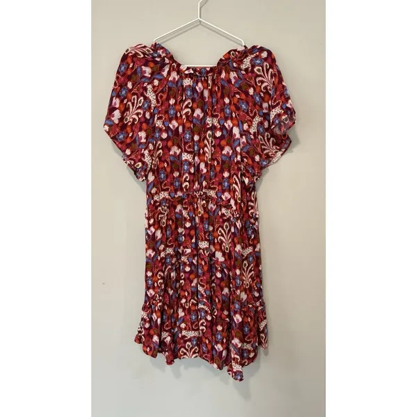 Anthropologie Robin Tiered Fresh Floral Floral Dress Size Small 1790 - Image 9
