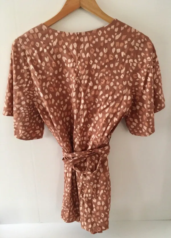 Maternity Blouse Tan - Image 2