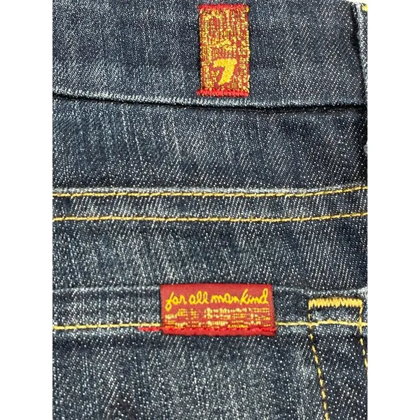 7 For All Mankind SKU 7550 Bootcut Womens Denim Jeans Size 27 - Image 14