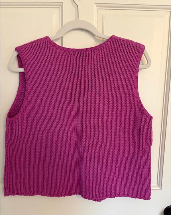 Vintage sweater Purple Size L - Image 3