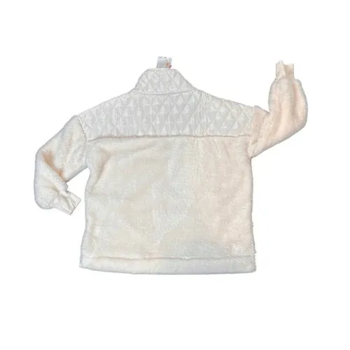 Lularoe‎ Cream High Pile Fleece Pullover Jacket LARGE Plush Cozy Outdoor Quilted - Image 8