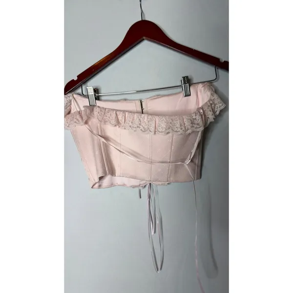 Guizio Eris Corset in Baby Pink sz M - Image 5