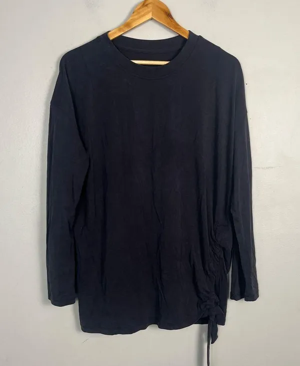 Lululemon Side Cinch Long Sleeve Crew SIZE medium READ - Image 2