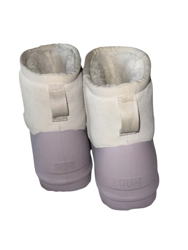 NEW $279 UGG Women’s Classic Mini Pumped Molded Boots Sugarplum SZ-8 - Image 5
