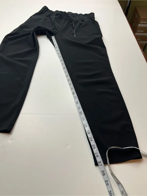 Lululemon On The Fly Pant Women Size 6 Black Stretch Pull-on Athletic Athleisure - Image 5