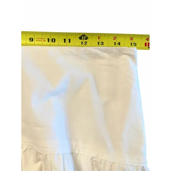 Vintage Ralph By Ralph Lauren White Eyelet Prairie Skirt Size 6 Coquette Cotton - Image 4
