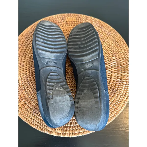 Munro American Stretch Fabric Leather Slip On‎ Loafers Womens 14 - Image 7