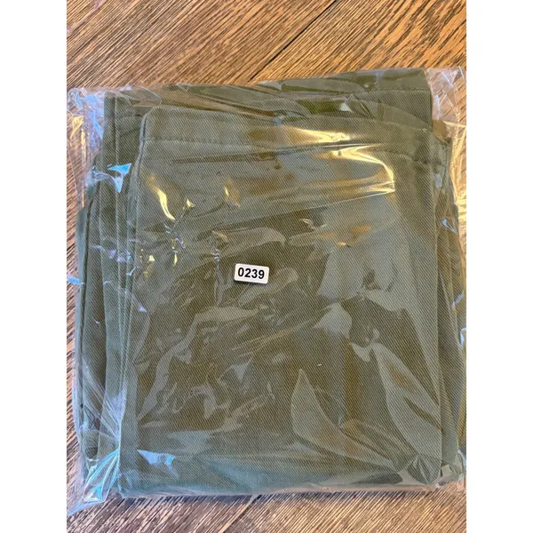 Tna Aritzia Supply Cargo Pants Green High Waisted Straight‎ Leg Size 2 - Image 5