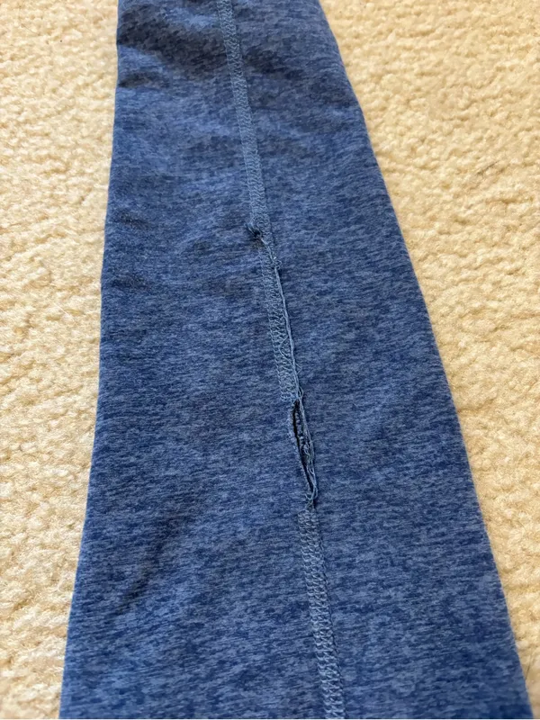 Beyond Yoga Blue Heather High-Rise Leggings - Image 5