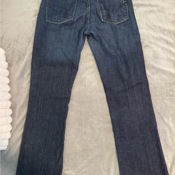 Citizens Of Humanity Dark Blue Boot Cut Jeans - Image 5