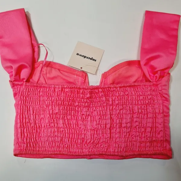 Superdown Coralia Bustier Top in Pink - Image 10