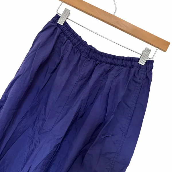 Vintage Nike Purple Nylon Windbreaker Joggers Sz M - Image 7