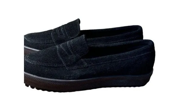 Aerosoles Women's Black Suede Loafers Size 6.5M - Image 3