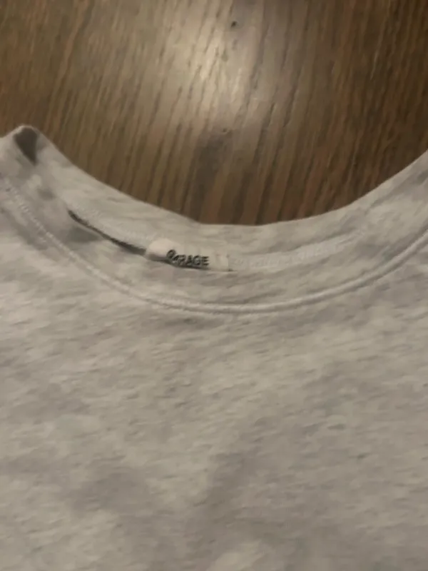 Garage Grey Short Sleeve Top - Image 2